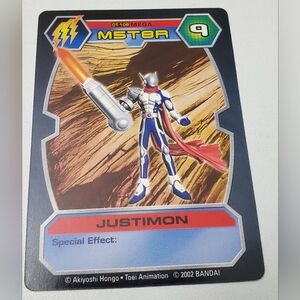 Justimon DT-108 | NM | Digimon D-Tector TCG Card